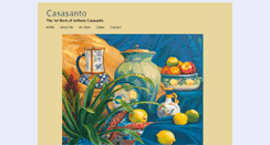Desktop Screenshot of casasanto.net